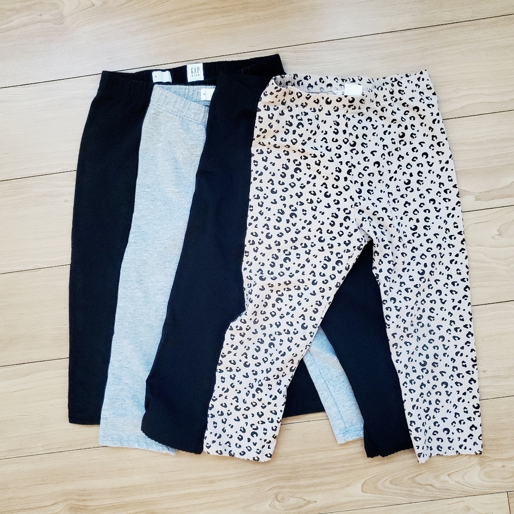 Girls H&M GAP Capri Leggings Peddle pushers size 7